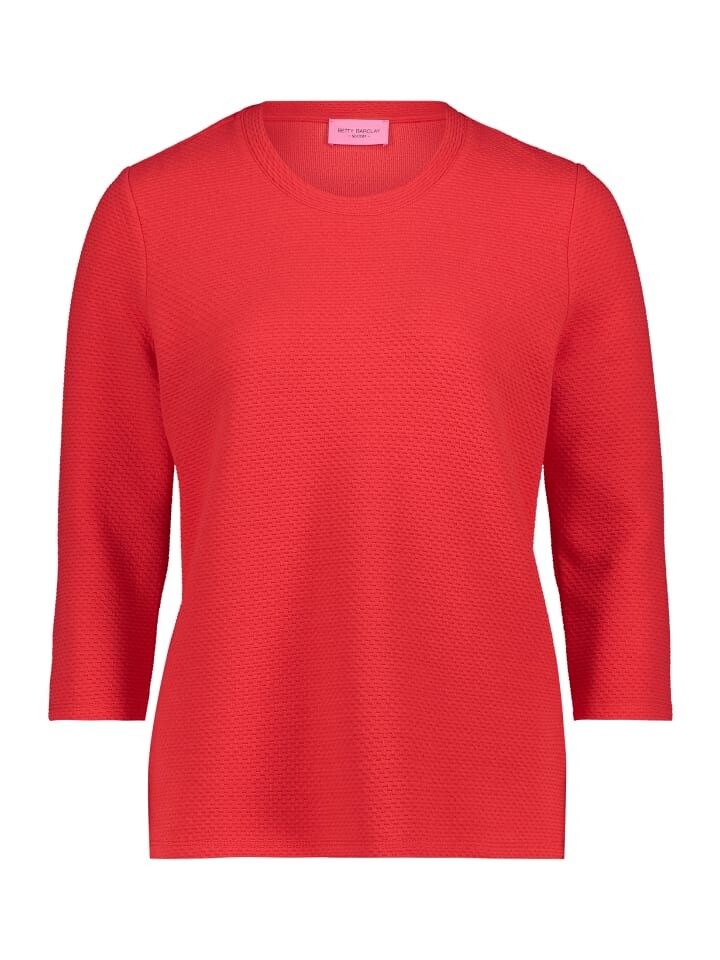 

Футболка Betty Barclay Casual-Shirt mit Struktur, цвет Poppy Red