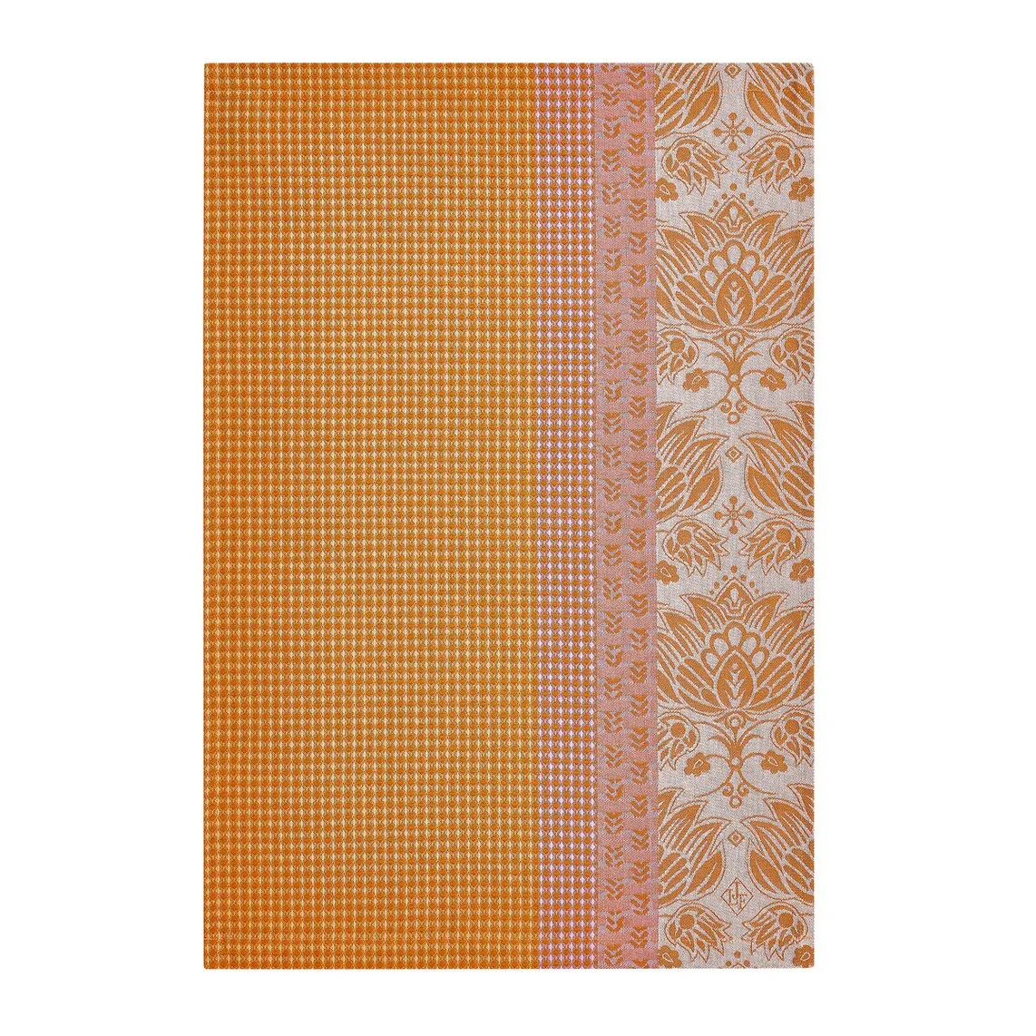 

Конфитюры Carreaux Le Jacquard Français Хлопковое кухонное полотенце из твила, терракота