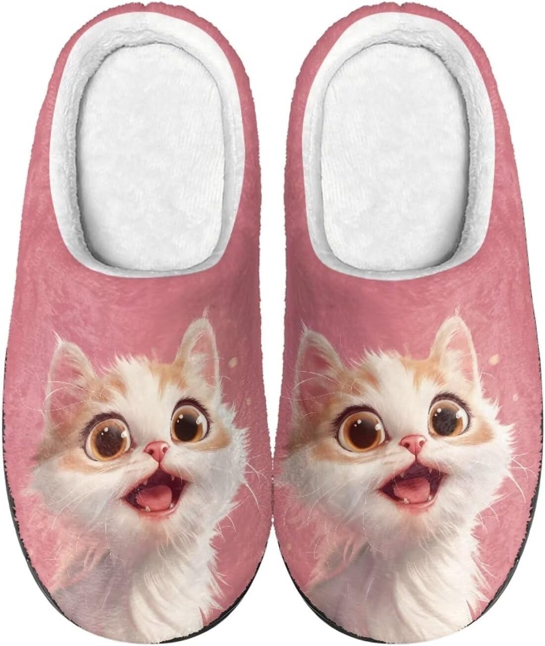 

Тапочки с животным принтом для мужчин и женщин, противоскользящие, с закрытым носком, мягкие, для дома и улицы Baxinh, синий