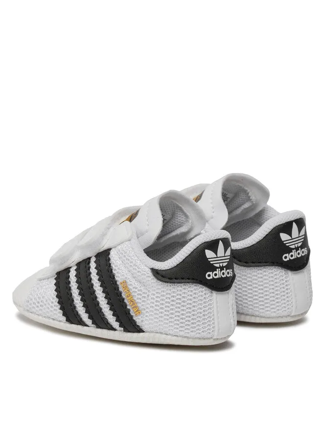 Adidas Кроссовки Superstar Crib S79916 белые — фото 3