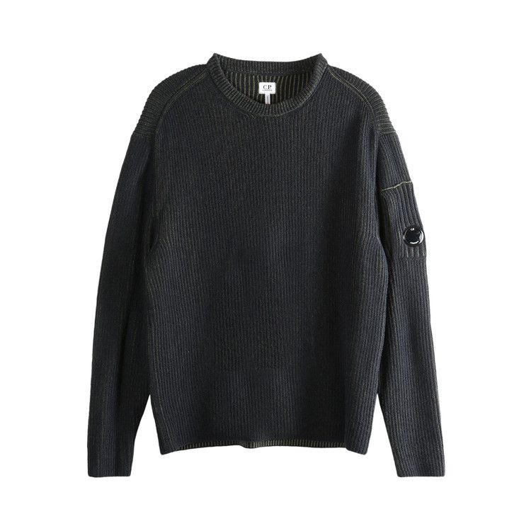 

Топ C.P. Company Knitwear Crew Neck In Fleece Knit 'Black'