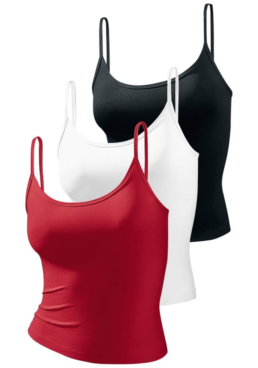 

Майка VIVANCE, цвет Red/Black/White