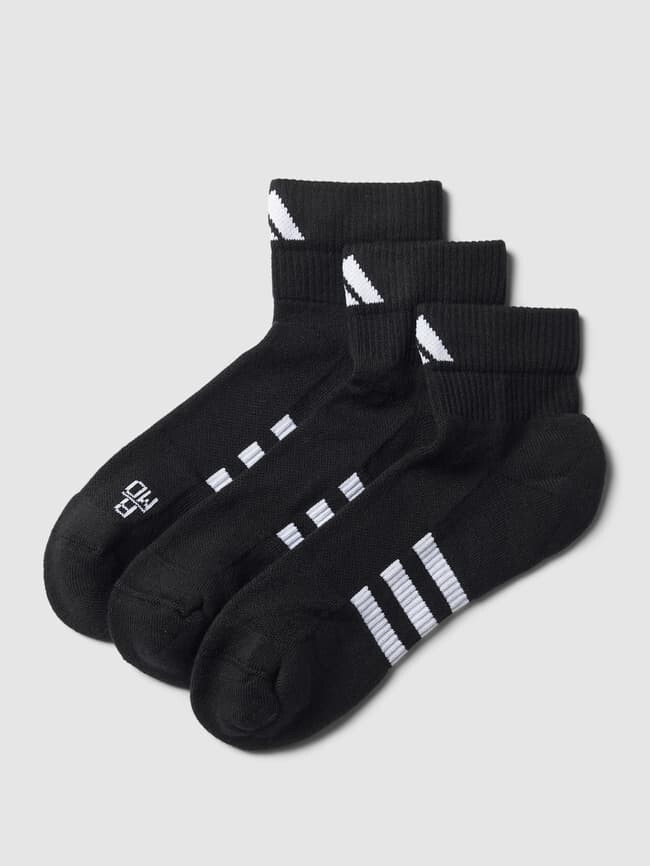 

Носки с этикеткой, в упаковке 3 шт ADIDAS SPORTSWEAR, черный