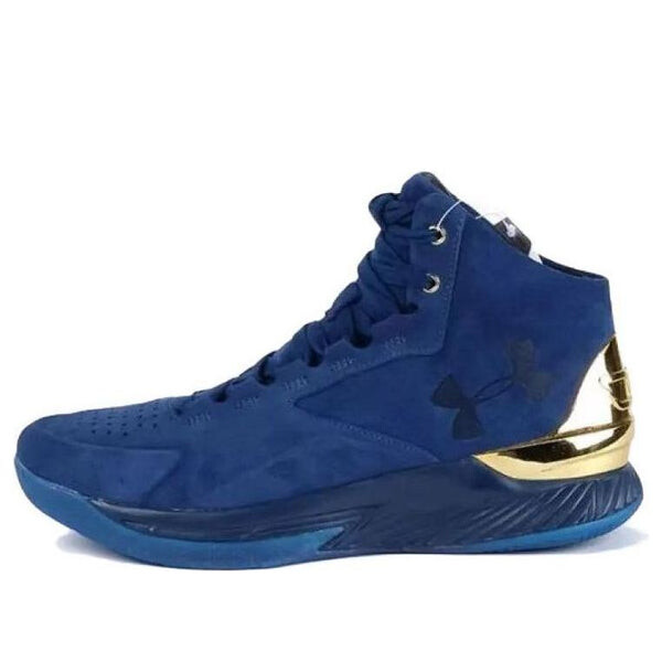 

Кроссовки curry 1 lux mid Under Armour, синий