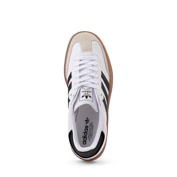 Кроссовки Womens adidas Sambae Athletic Shoe, цвет White/Core Black/Gold Metallic — фото 2