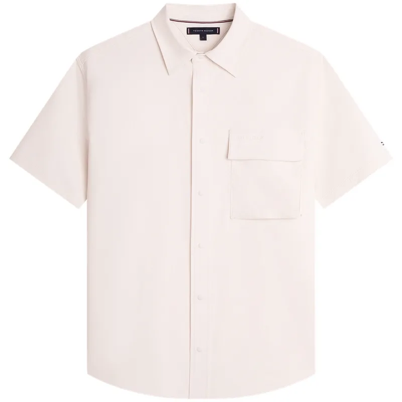 Рубашка мужская с лацканом Tommy Hilfiger, Ecru Z00