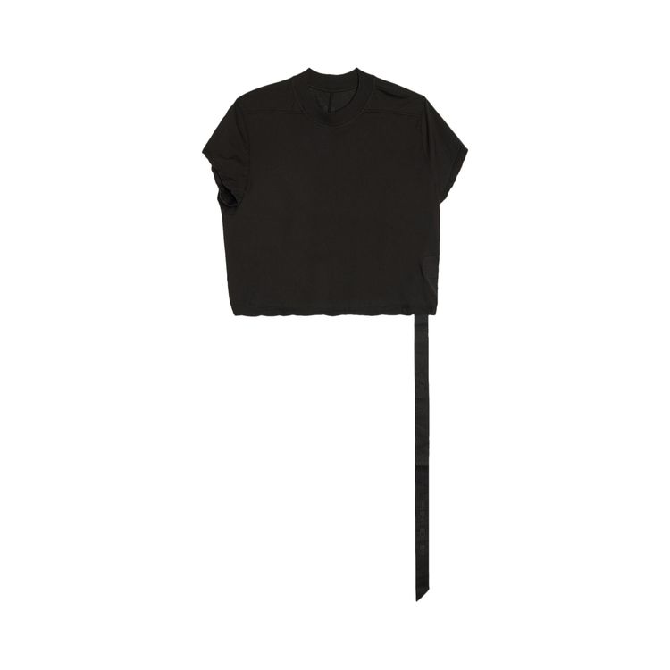 

Футболка Rick Owens DRKSHDW Cropped Small Level T-Shirt 'Black', черный