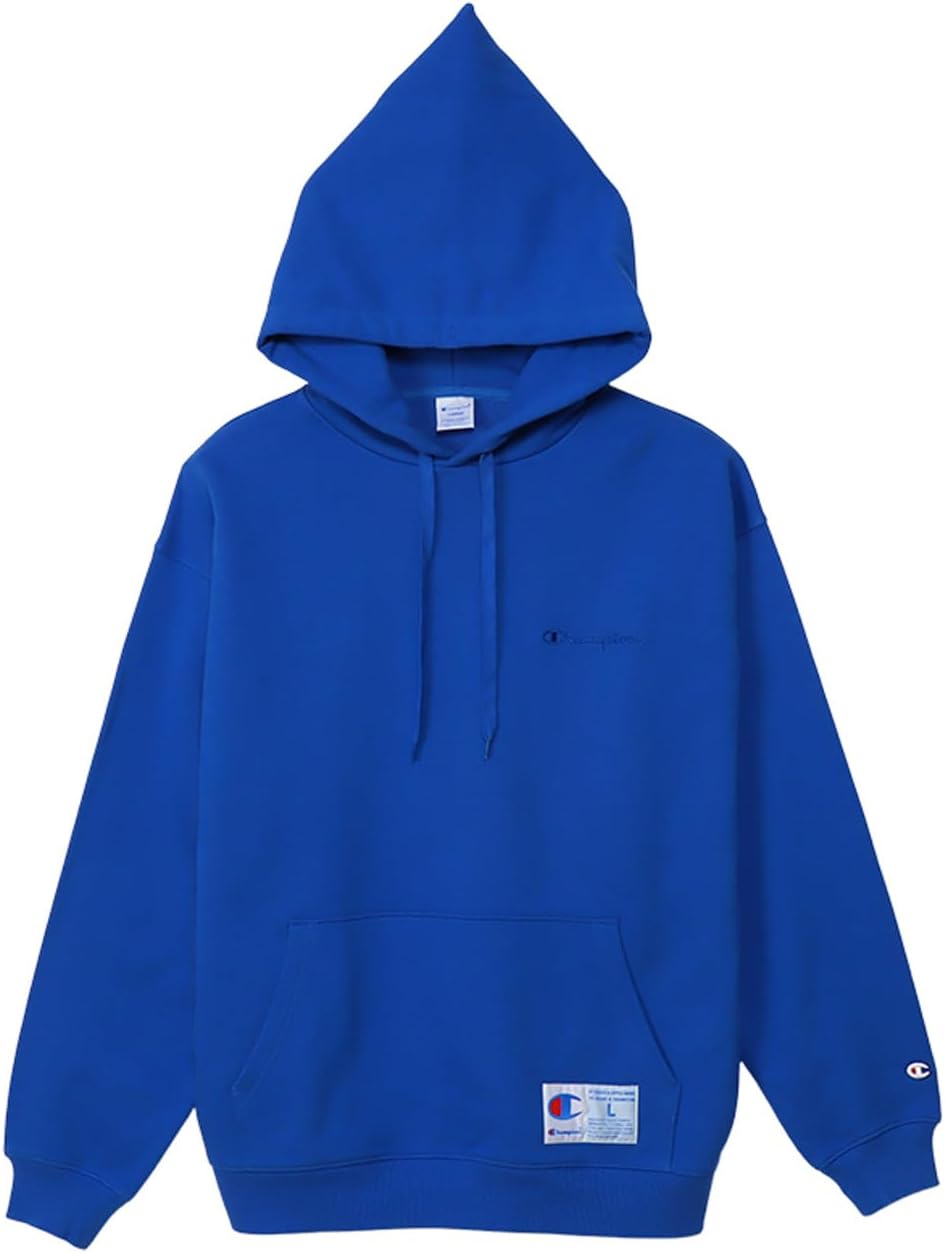 

Мужская толстовка Champion с длинными рукавами, на флисовой подкладке, с капюшоном, свободного кроя, в спортивном стиле C3-Z101, синий