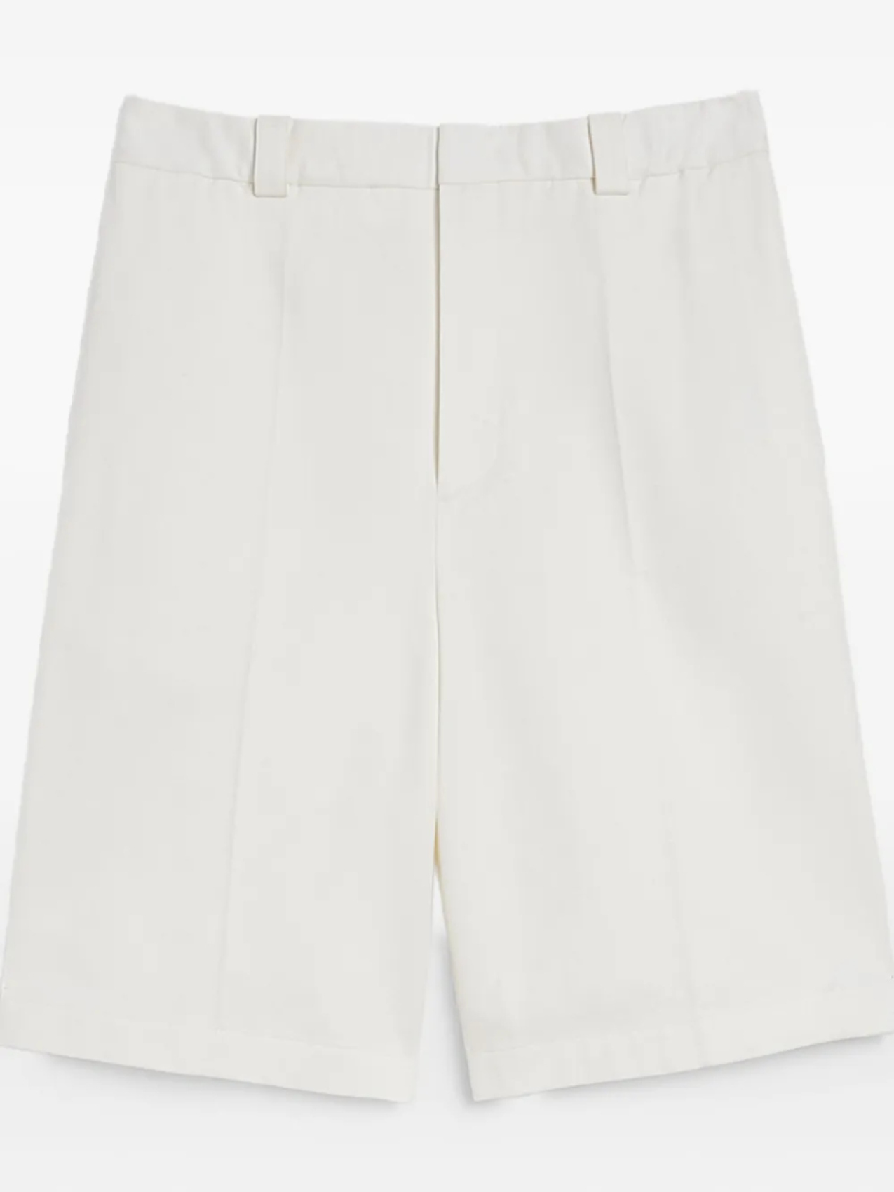 

Хлопковые шорты с поясом Jil Sander, белый