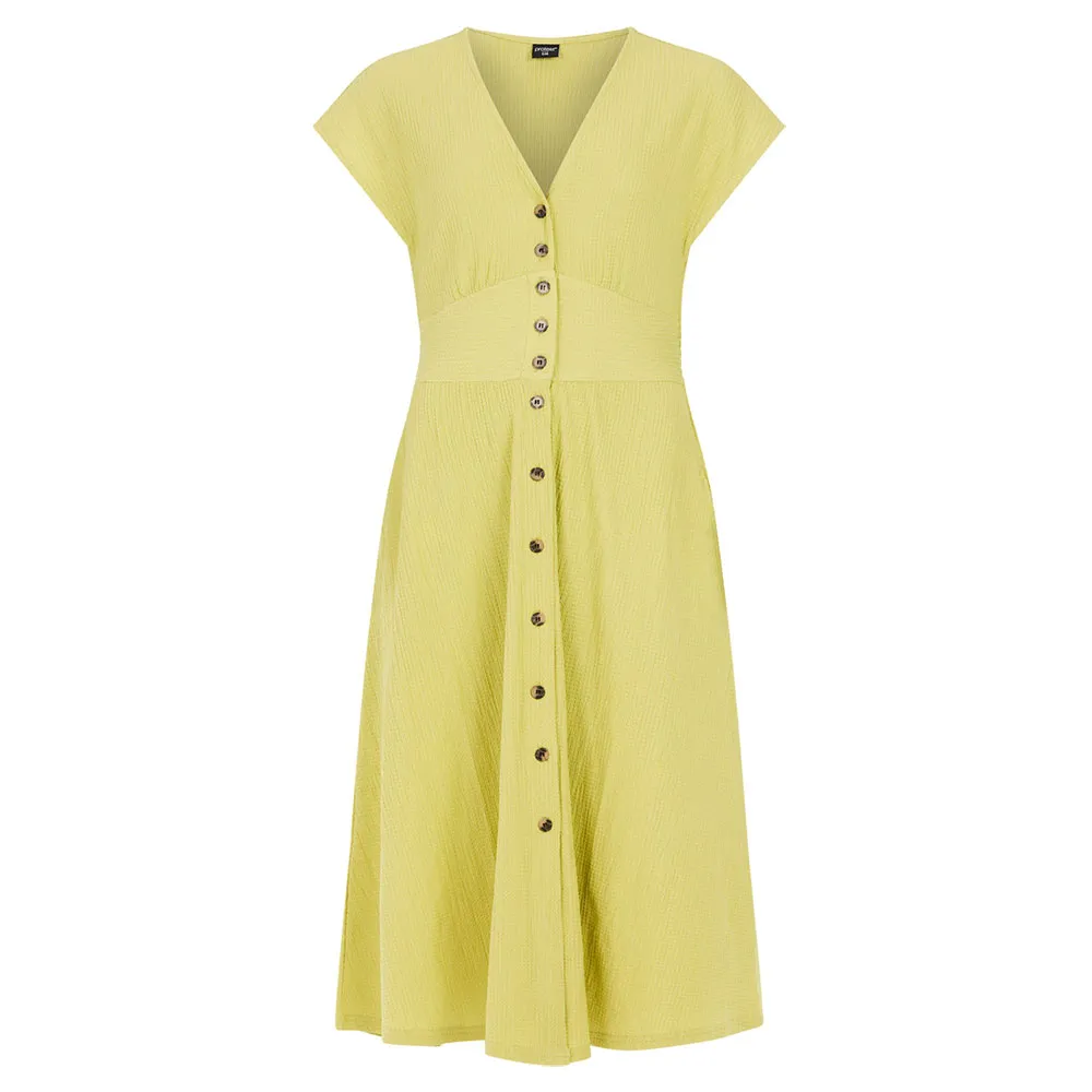 

Платье Protest Nieve short sleeve midi, зеленый