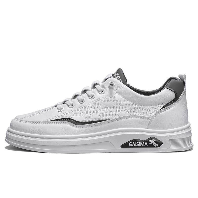 

Износостойкие низкие мужские кроссовки Bull charm, White Gray