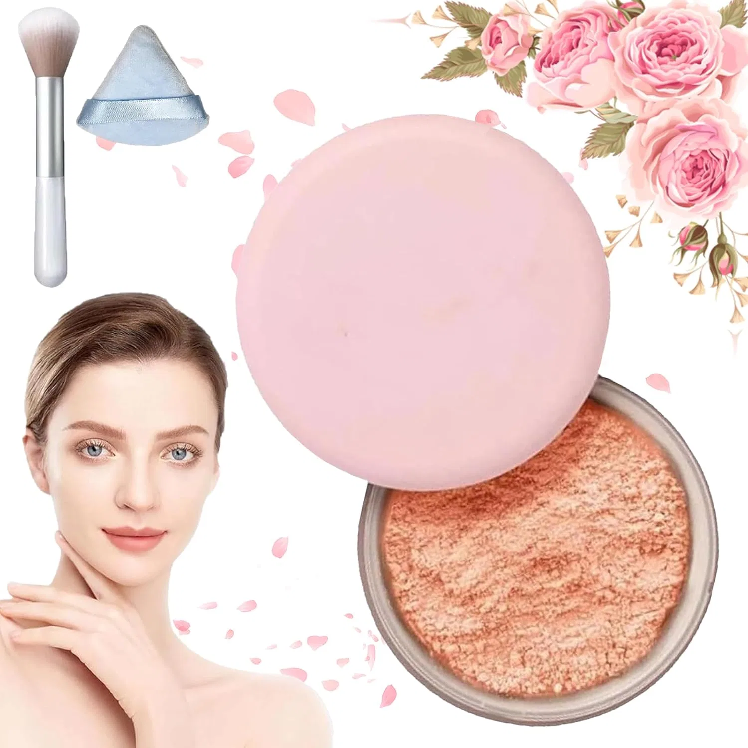 Матирующая фиксирующая пудра от Luminance Milano Oforest, 02