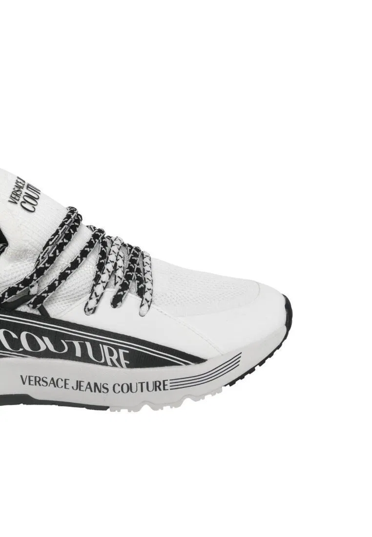 Кроссовки, полиэстер, мужские Versace Jeans Couture, белый — фото 4
