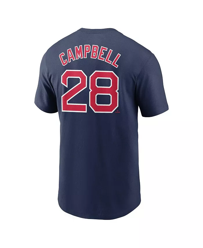 Мужская футболка Boston Red Sox с именем и номером Kristian Campbell, цвет navy, коллекция Fuse Nike — фото 3