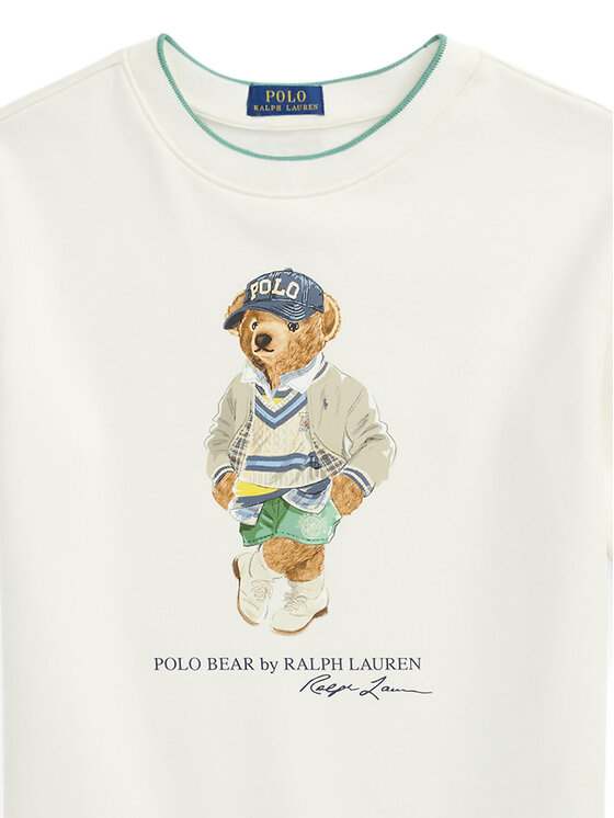 Свитшот regular fit 323971483001 Polo Ralph Lauren, экрю — фото 4