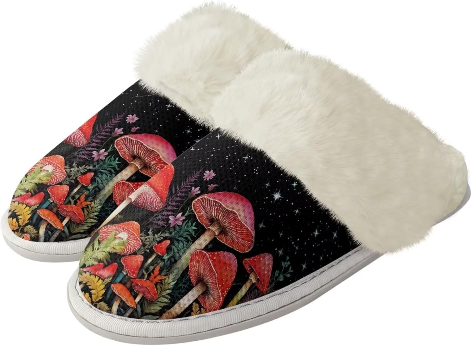 

Домашние тапочки Forchrinse в стиле мультяшного Санта-Клауса для мужчин и женщин, мягкие и комфортные, рождественские, легкие, пушистые, с эффектом памяти, удобные для дома, красный