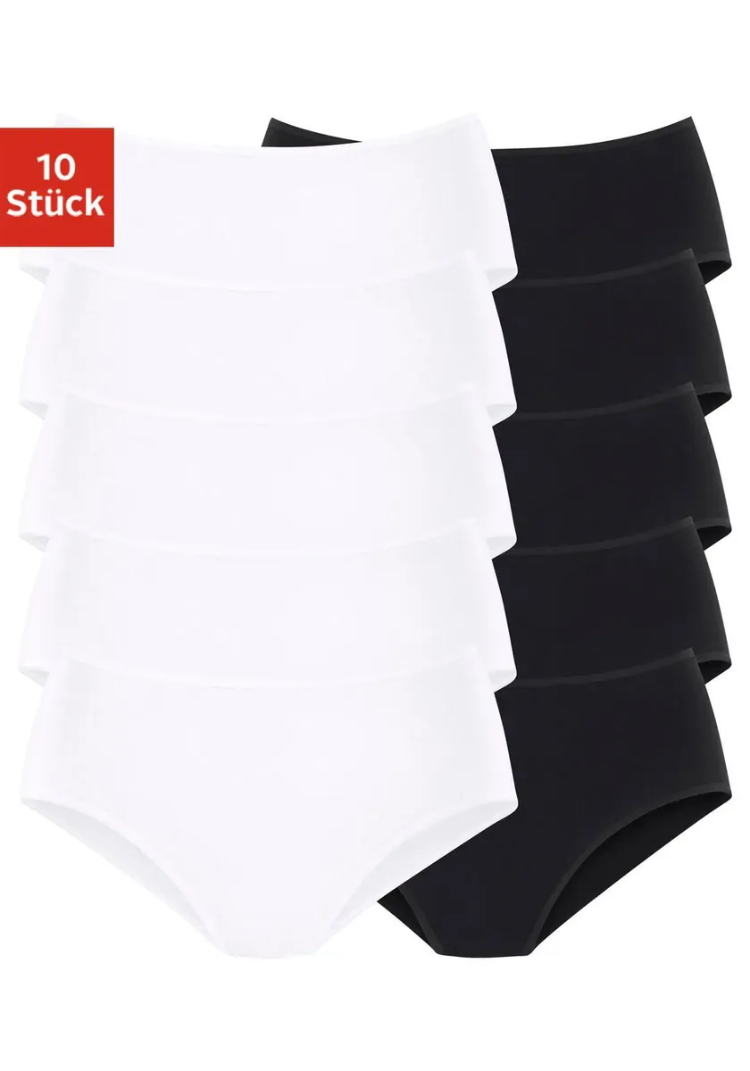 

Трусики Petite Fleur (10 шт.) из эластичного хлопка, белый