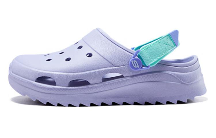 Монстр Бабблс Клогс Женские Пурпурные Skechers, Пурпурный+Подарок — фото 2