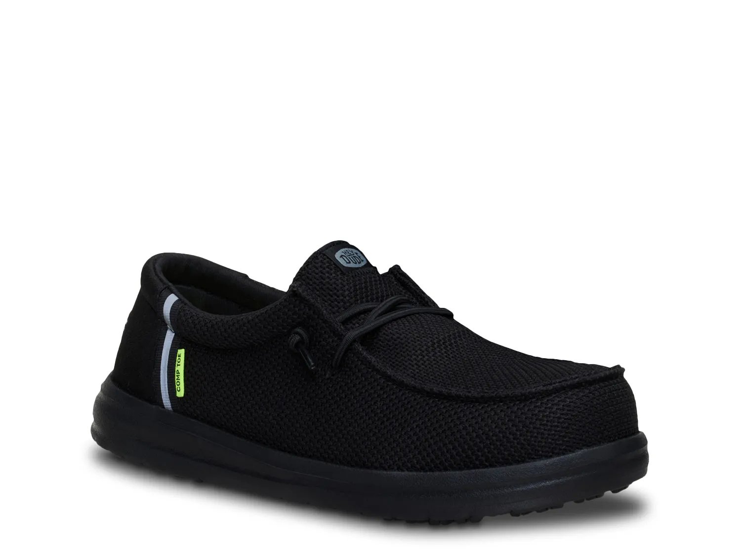 Слипоны HEYDUDE Wendy Composite Toe Work Slip-On - Women's, черный