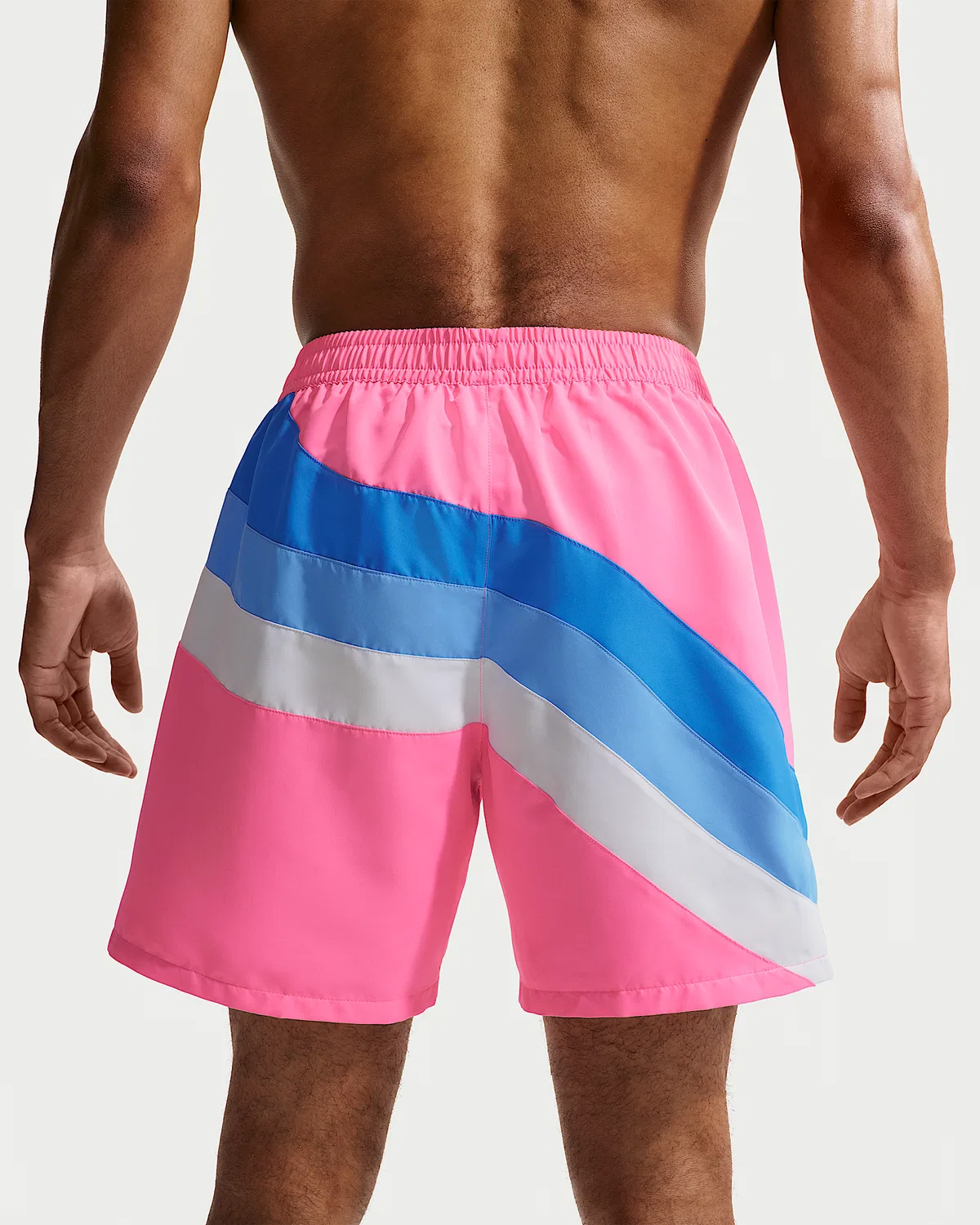 Мужские плавки Nike Swim Breaker 7" с полной подкладкой, Pink Glow — фото 3