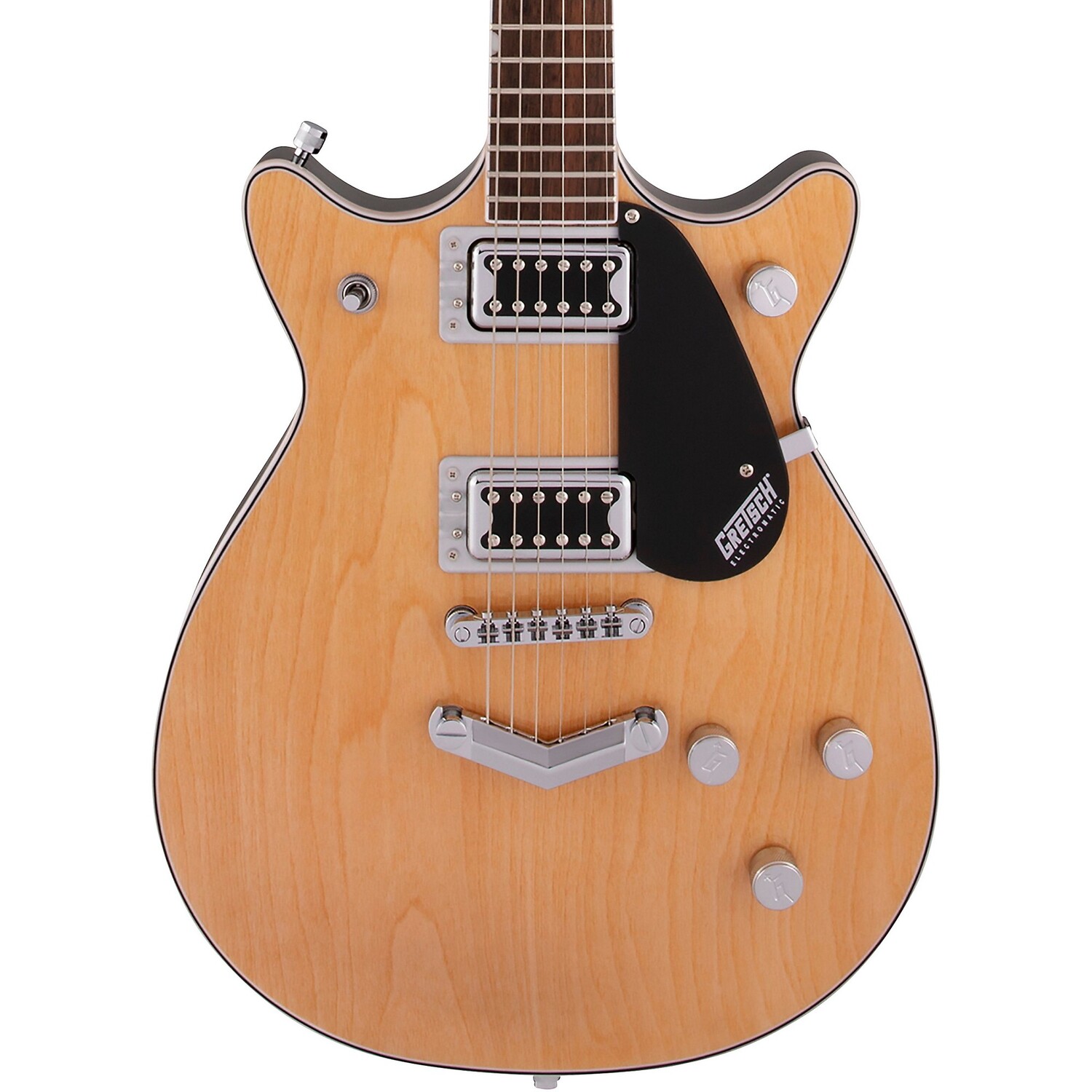 

Гитары Gretsch Гитары Gretsch G5222 Electromatic Double Jet BT с V-Stoptail Aged Natural