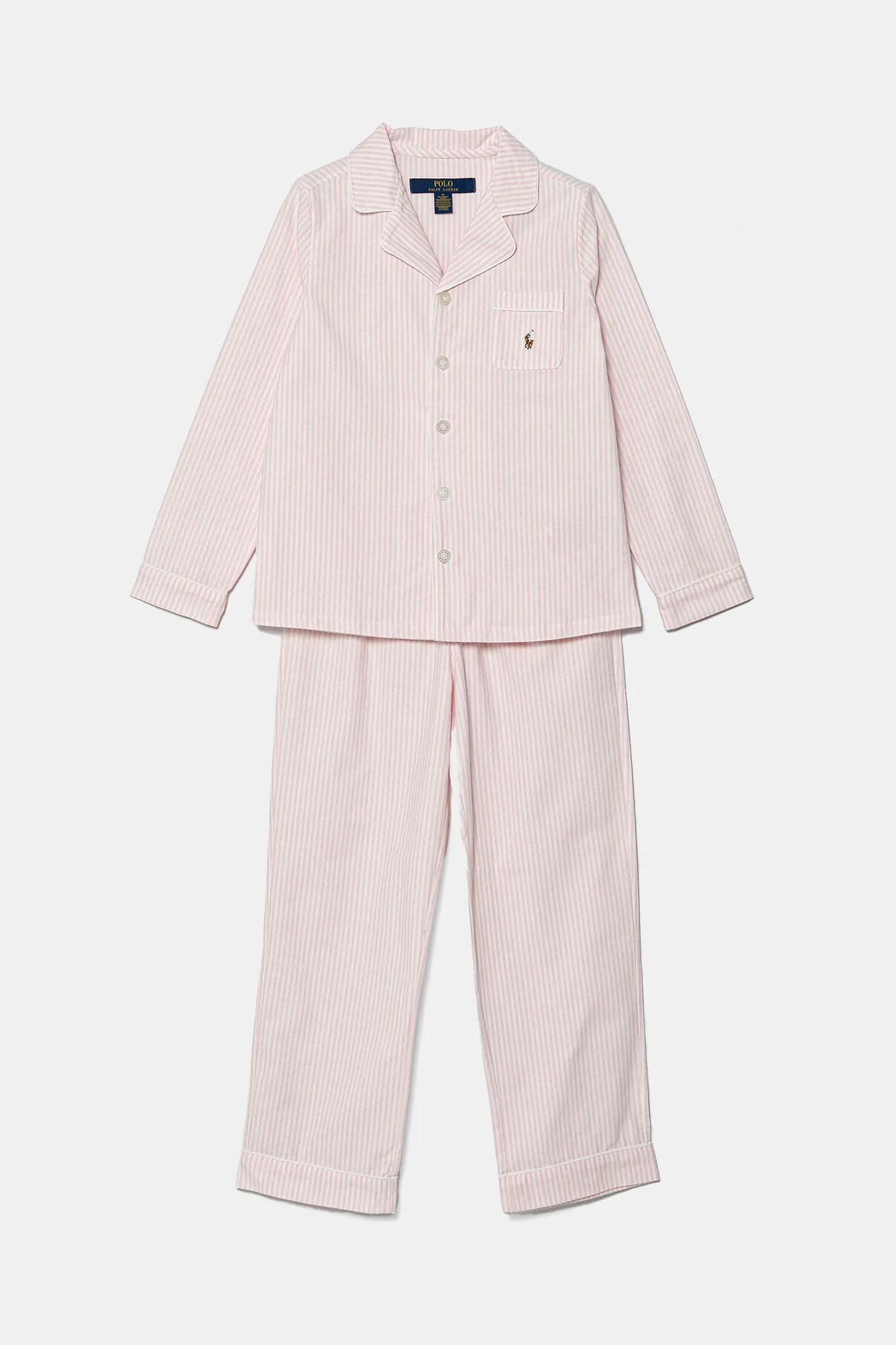 

Детская хлопковая пижама, 2 шт. в упаковке Polo Ralph Lauren, розовый