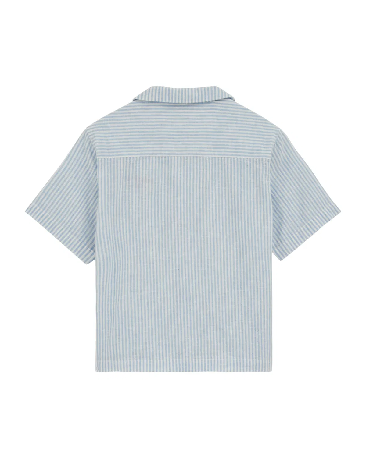 Рубашка на пуговицах стандартного кроя We Fashion, Pastel Blue/Light Blue — фото 2