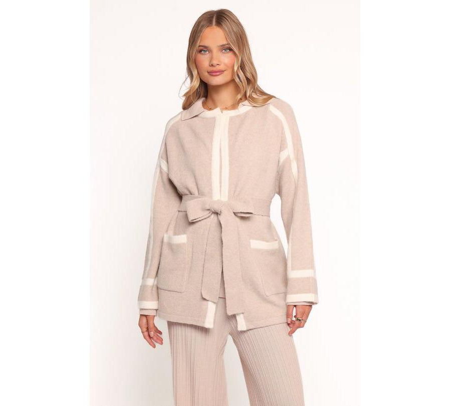 

Женский кардиган Maloney с завязками спереди - бежевый, размер S/M Petal and Pup, Beige/khaki