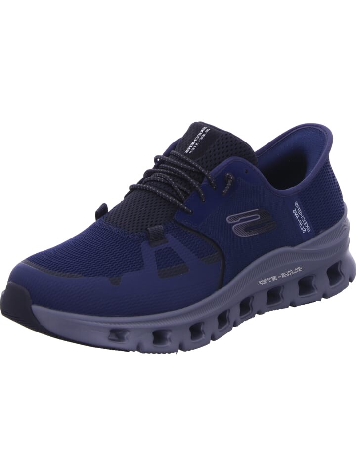 

Кроссовки на шнуровке Skechers Slipper, синий
