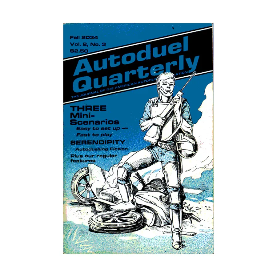 

Журнал Vol. 2, #3 "Three Mini Scenarios, Boston, Massachusetts", Car Wars - Autoduel Quarterly Magazine