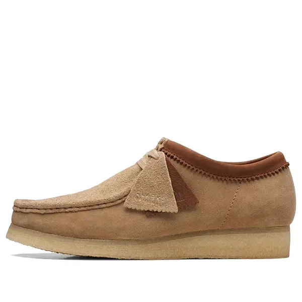 

Кроссовки wallabee 'sandstone combination' Clarks, желтый