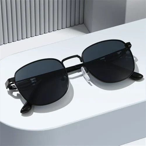 

Женские металлические солнцезащитные очки 2027 года, ретро-градиентные, с защитой от УФ-излучения UV400, мужские панк-солнцезащитные очки MTZJH, Silver Grey