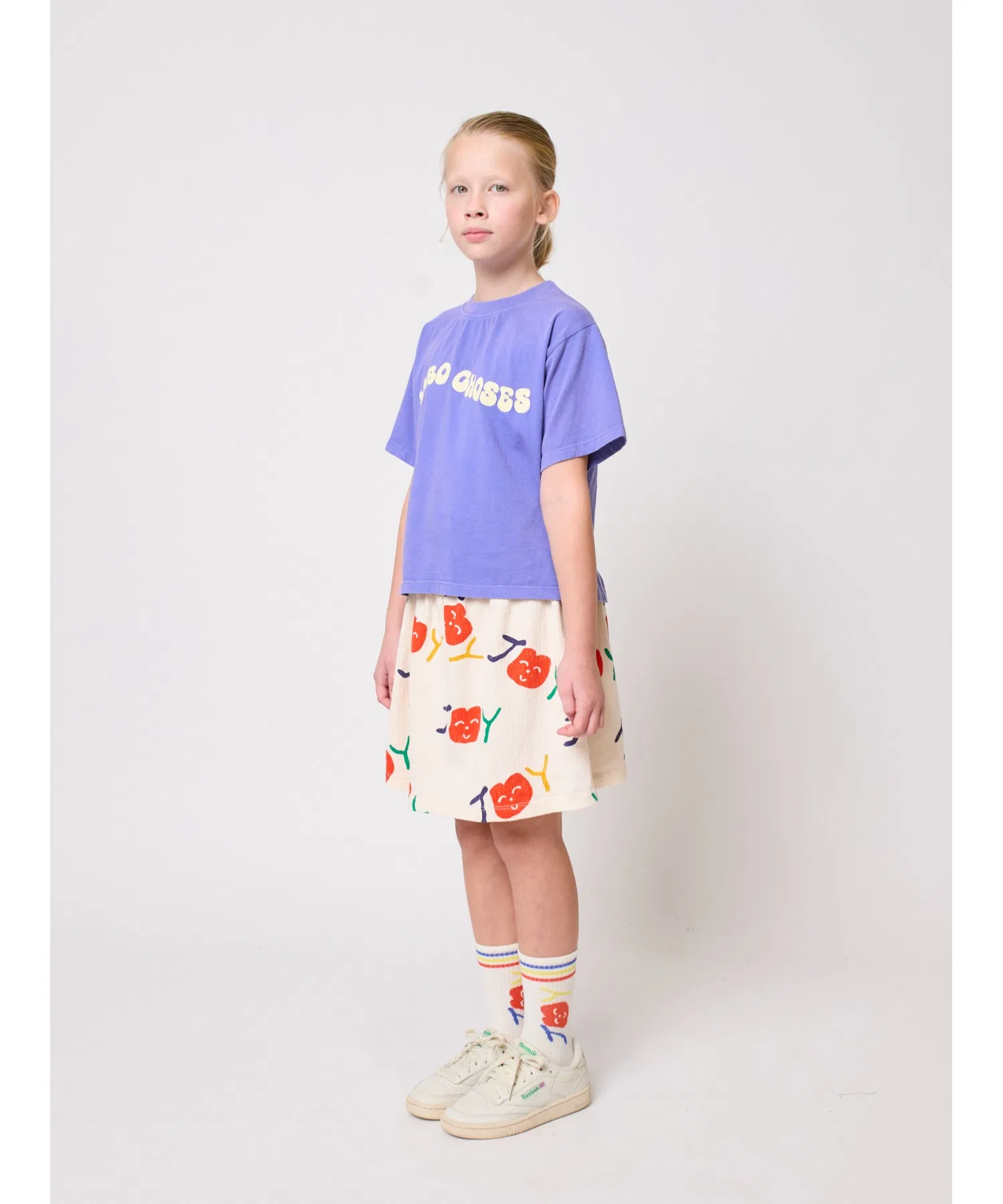 Детская юбка BOBO CHOSES Smiling all over skirt — фото 4