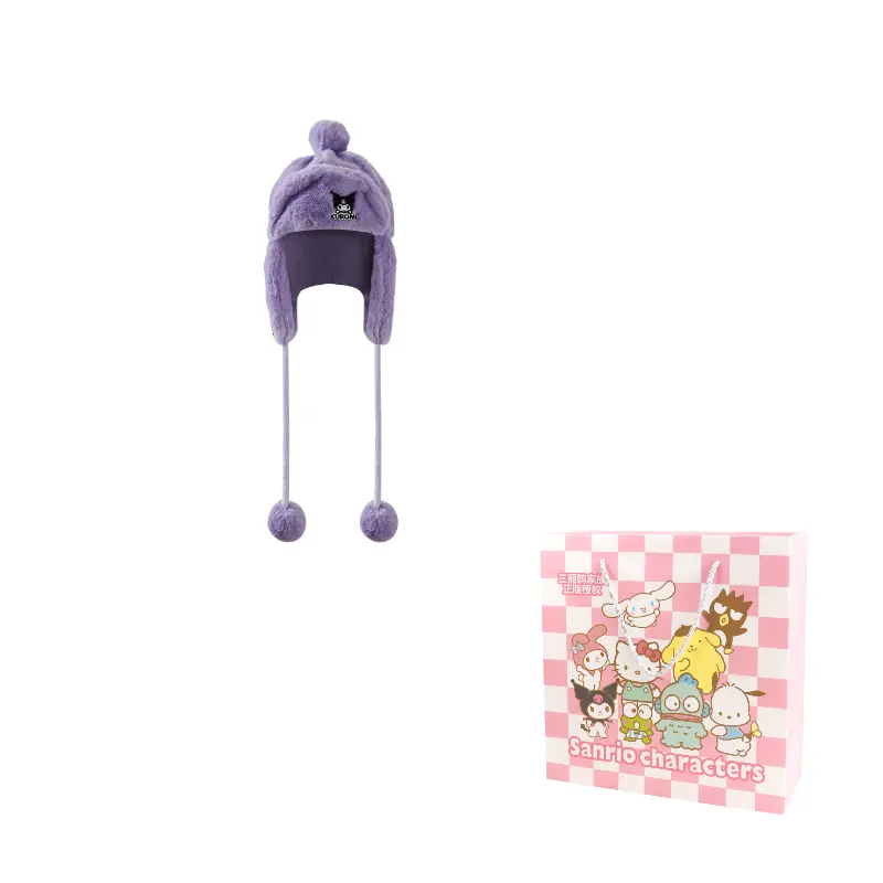 

Трапперская шапка из полиэстера для женщин Sanrio