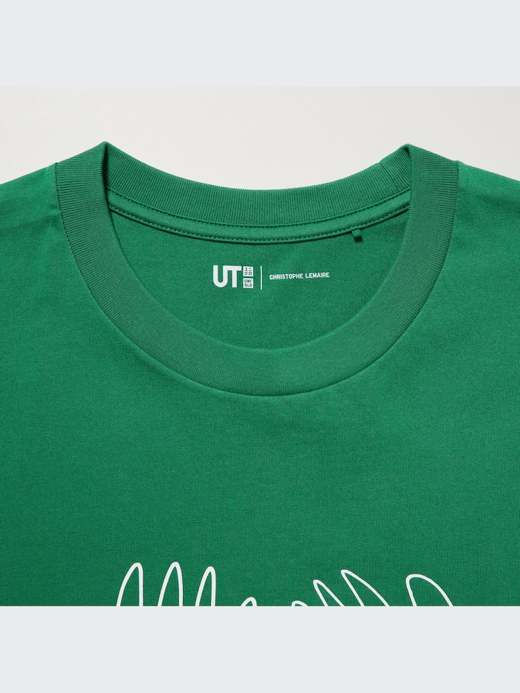 Футболка с принтом Uniqlo PEACE FOR ALL — фото 4