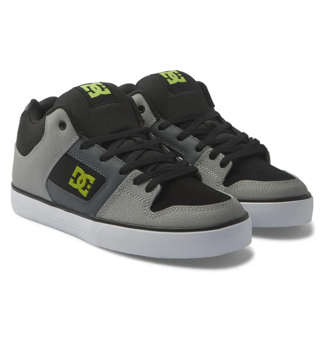 

Кроссовки DC Shoes "Pure Mid", цвет Black/Grey/Green