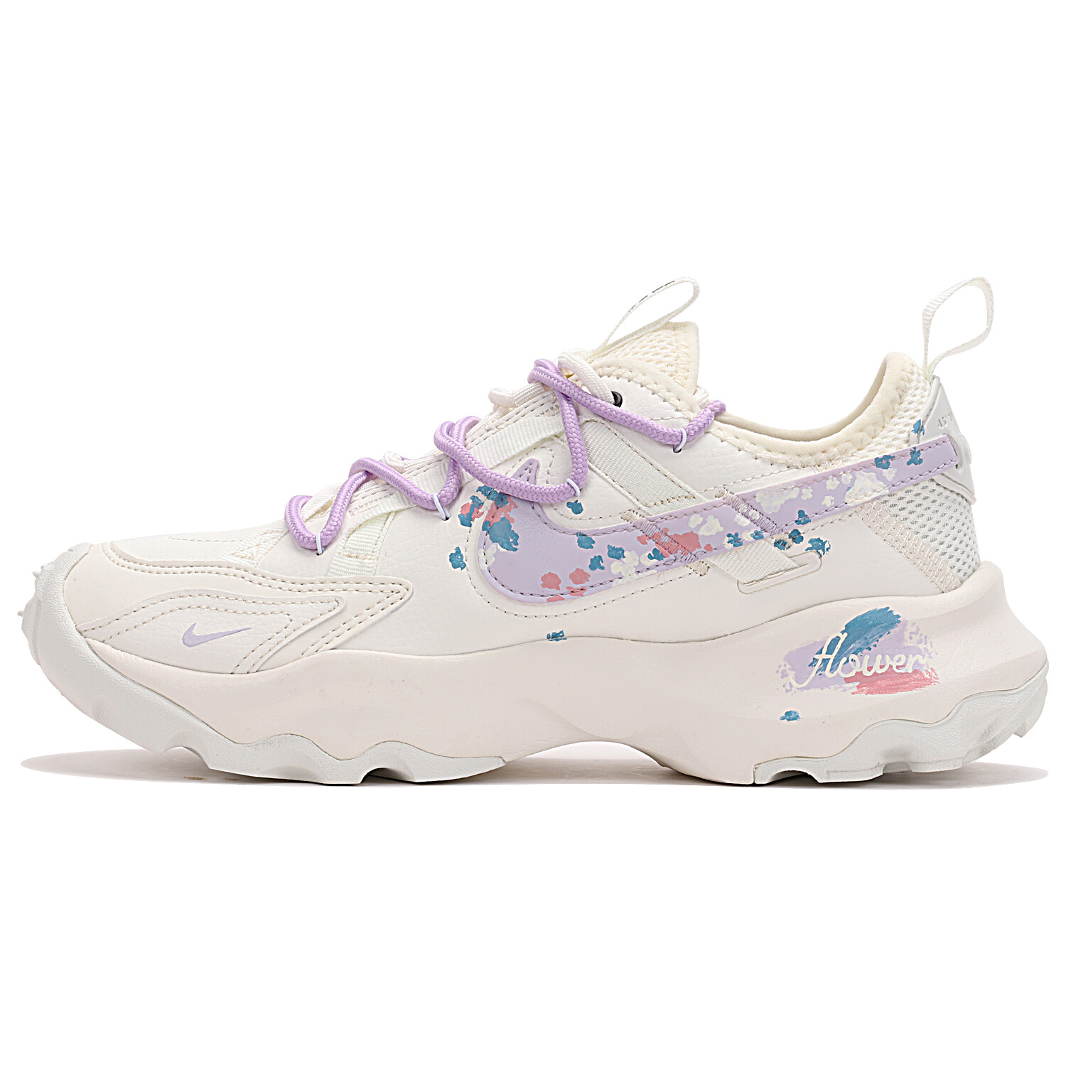 

Кроссовки Nike TC 7900 Lifestyle Shoes Women's Low-top White/purple, сиреневый/фиолетовый/белый