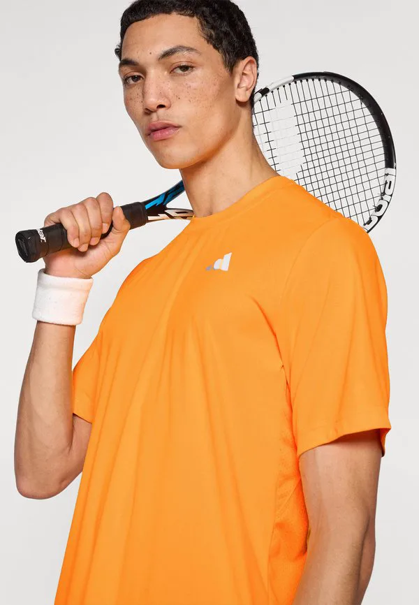 Клубная футболка, спортивная футболка Adidas Performance, Lucid Tangerine — фото 4