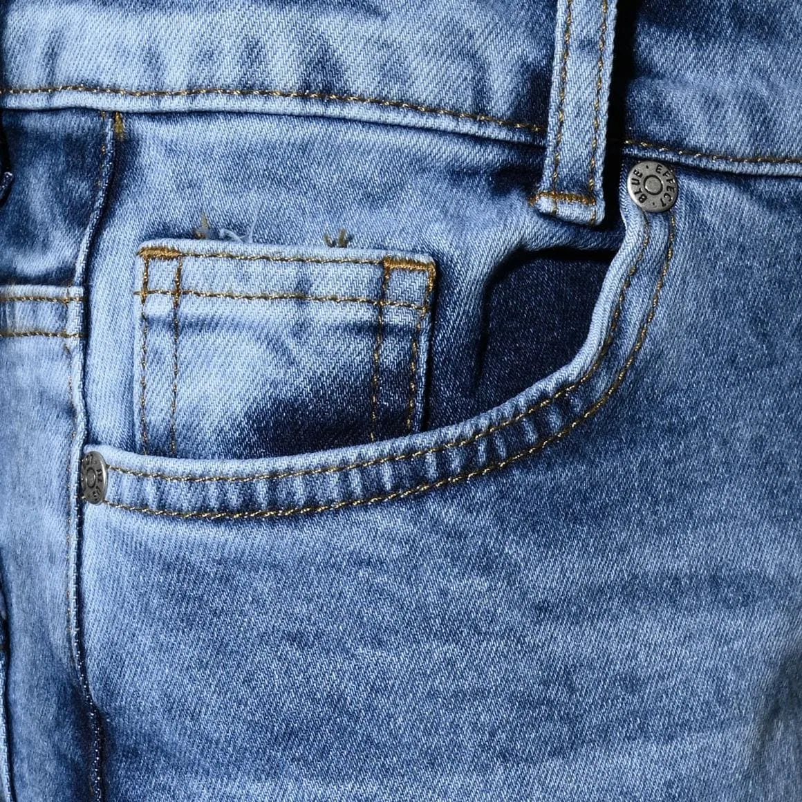 Джинсы Super Baggy, Blue Effect, medium blue — фото 4
