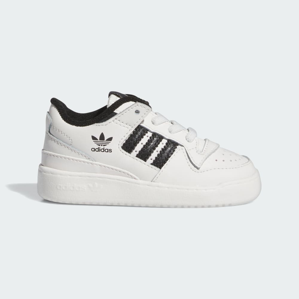 

Кроссовки Adidas Forum Low CL Shoes Kids, цвет Core White/Core Black/Core White