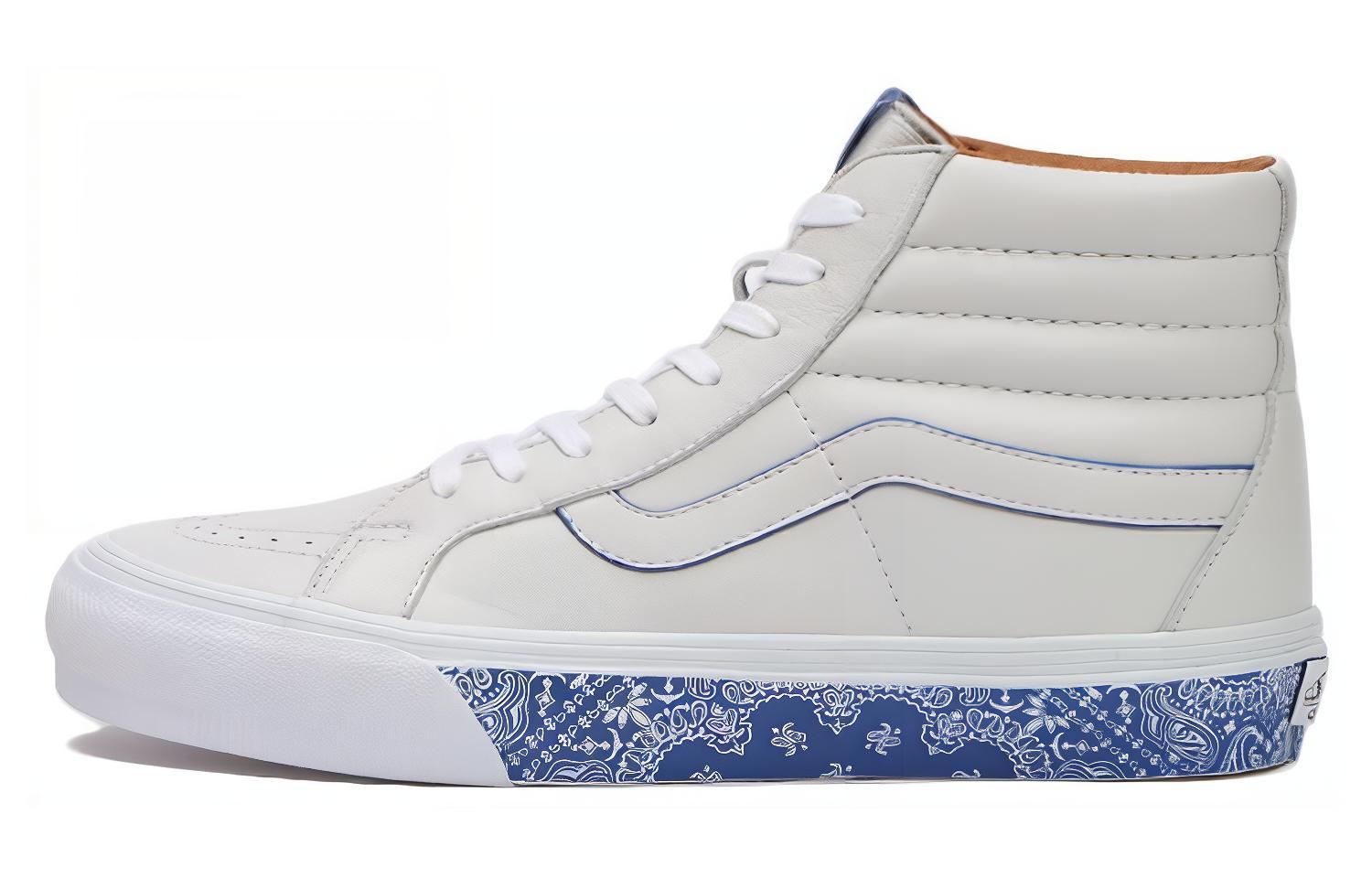 

Vans Sk8 -Hi Reissue LX 'Bandana - White True Blue'