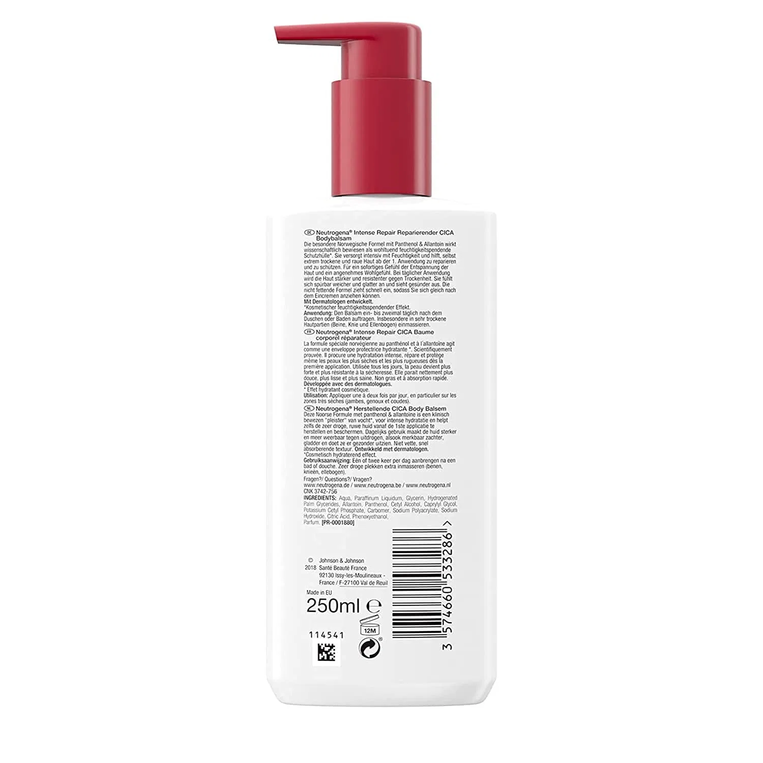 Бальзам для тела Norwegian Formula Intense Repair 250 мл от Neutrogena Neutrogena — фото 2