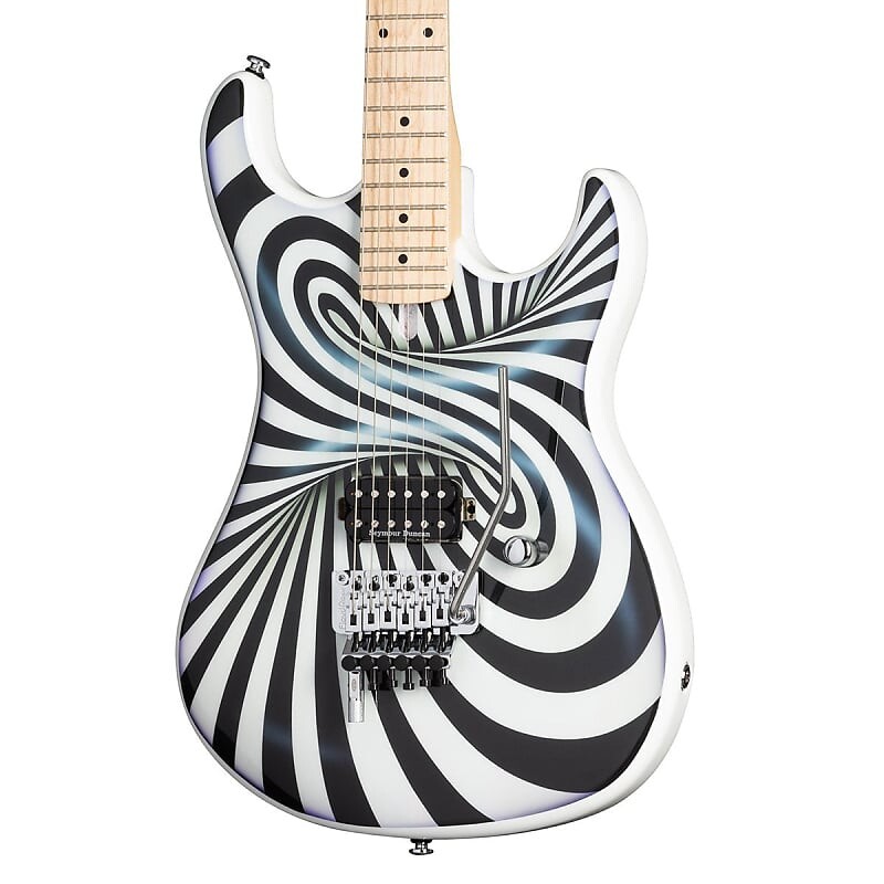 

Электрогитара Kramer The 84 - 3D Black White Swirl