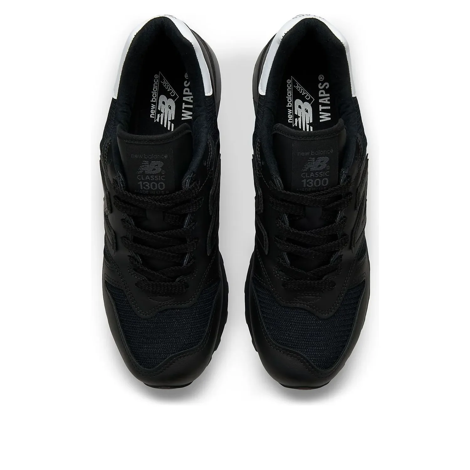 Кроссовки New Balance x WTAPS 1300 Made in USA 'Black White' — фото 3