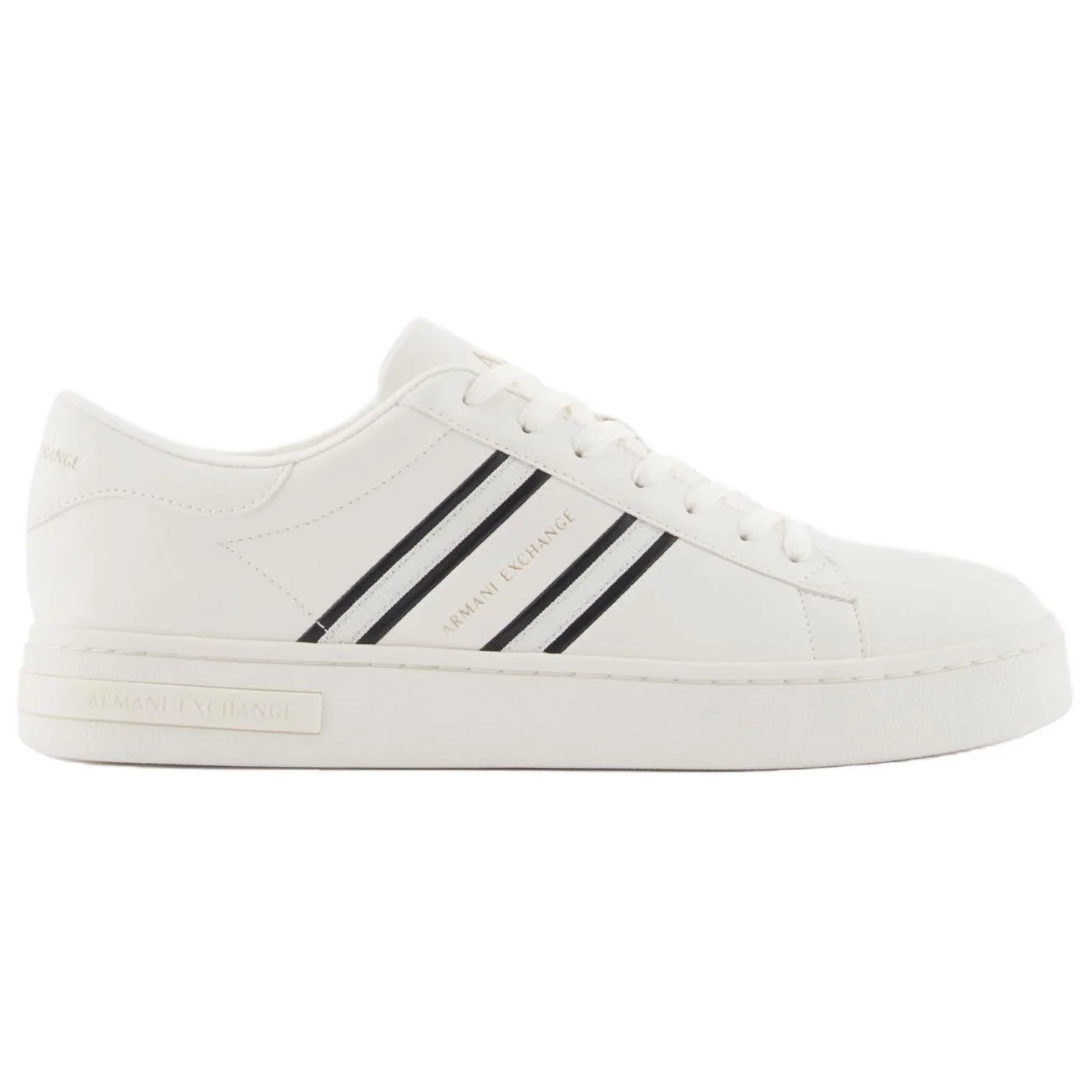 ARMANI EXCHANGE Кроссовки AE Low top Skateboard для мужчин белые — фото 3