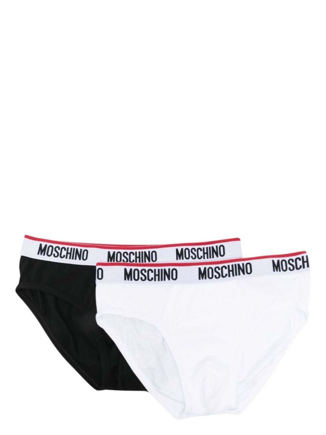 

Moschino трусы-брифы с логотипом, черный