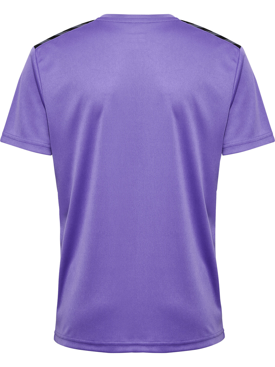 Футболка Hummel S/S Hmlauthentic Pl Jersey S/S Kids, цвет DAHLIA PURPLE/ASPHALT — фото 2