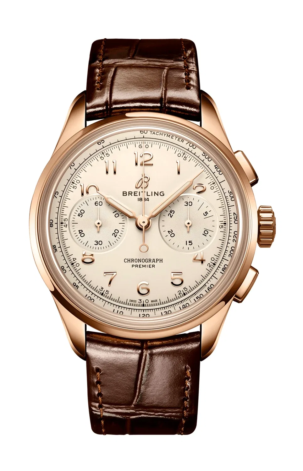 ПРЕМЬЕР B09 ХРОНОГРАФ 40 - RB0930371G1P1 BREITLING, золотой