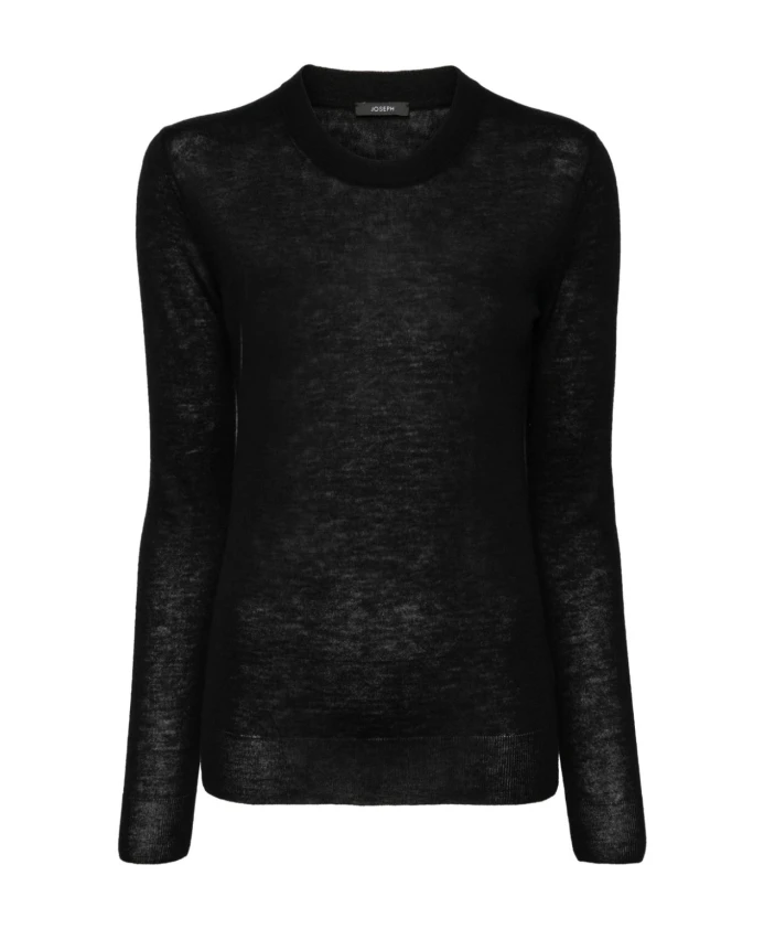 

Черный кашемировый свитер Joseph, черный