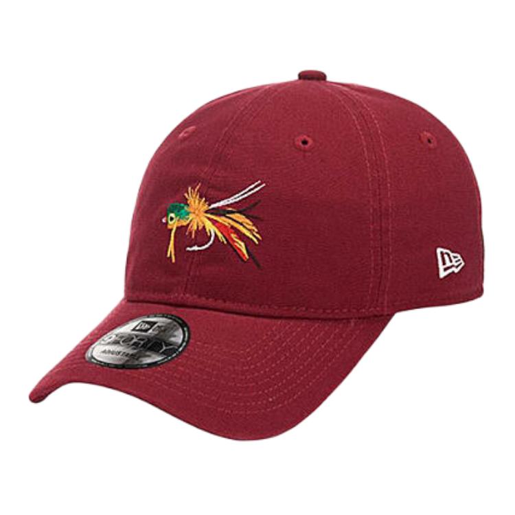 

New Era Хлопковая бейсболка унисекс красная, Red